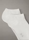 White 3 Pack Ankle Socks  Women