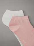 Pink 3 Pack Ankle Socks  Women