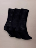 Black Women's Classic Socks 3 Pack Gift Box  Women