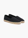 Black Recycled Denim Espadrilles  Men