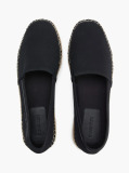 Black Recycled Denim Espadrilles  Men