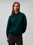 Green Terry Cotton Sweatshirt  Women
