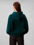 Green Terry Cotton Sweatshirt  Women