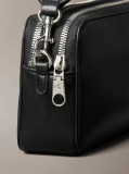Black Convertible 2-Strap Crossbody Camera Bag  Women