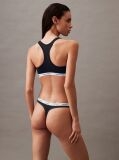 Black 3 Pack Thongs - Icon Logo  Women