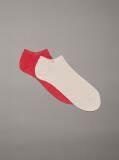 Red Calvin Klein Casual Men's Sneaker Socks 2 pack  Men