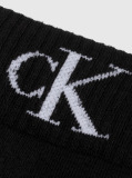 Black Quarter Socks 2 Pack Monogram  Men