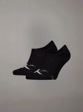Black 2 Pack Invisible Socks  Men