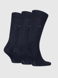 Blue 3 Pack Classic Socks  Men