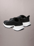 Black Trailblazer — Knit Mesh Runner Trainers  Men