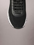 Black Trailblazer — Knit Mesh Runner Trainers  Men