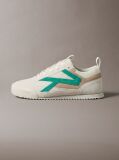 White CK KAY - Suede Runner Sneakers  Men