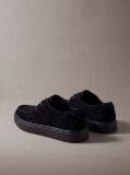 Black Suede Hybrid Cupsole Lace-Up Shoes  Men