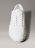 White Brooke - Leather Tonal Logo Trainers  Women