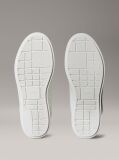 White Brooke - Leather Tonal Logo Trainers  Women