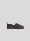Black Logo Webbing Espadrilles  Women