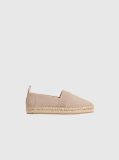Beige Logo Webbing Espadrilles  Women