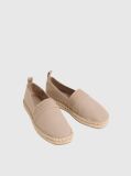 Beige Logo Webbing Espadrilles  Women
