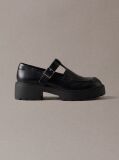 Black CK Bold - Leather Mary Jane Loafers  Women