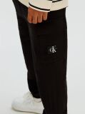 Black Relaxed Cargo Joggers  Boys