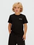 Black Cotton Jersey T-Shirt  Boys