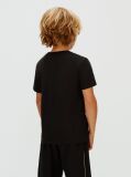 Black Cotton Jersey T-Shirt  Boys