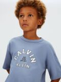 Blue Relaxed Varsity Logo T-Shirt  Boys