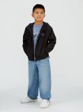 Black Relaxed Windbreaker Jacket  Boys