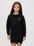 Black Sweatshirt Dress  Girls