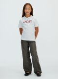 White Logo T-Shirt  Girls