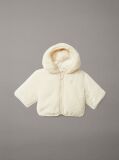Beige Newborn Teddy Jacket  Newborn