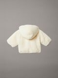 Beige Newborn Teddy Jacket  Newborn