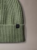 Green Kids' Ribbed Beanie  Kids Unisex