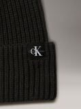 Black Kids' Scarf & Beanie Set  Kids Unisex