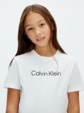 White Kids' Logo T-Shirt  Kids Unisex