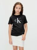 Black Kids' Logo T-shirt  Kids Unisex