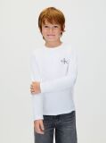 White Kids' Long Sleeve T-shirt  Kids Unisex