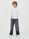 White Kids' Long Sleeve T-shirt  Kids Unisex
