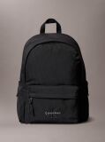 Black Kids' Nylon Backpack  Kids Unisex