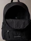 Black Kids' Nylon Backpack  Kids Unisex