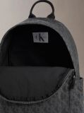 Black Kids' Monogram Logo Backpack  Kids Unisex