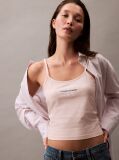 Pink Slim Monogram Cami Top  Women