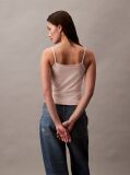 Pink Slim Monogram Cami Top  Women
