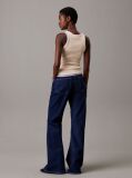 Denim Relaxed Flared Jeans  Women