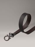 Multi Reversible Leather Logo Belt  Men