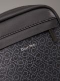 Black Logo Reporter Bag  Men