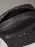 Black Logo Reporter Bag  Men