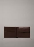 Brown Leather Cardholder  Men