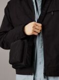 Black Small Reporter Bag  Men