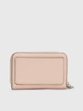 Pink Logo Zip Around Wallet  Women